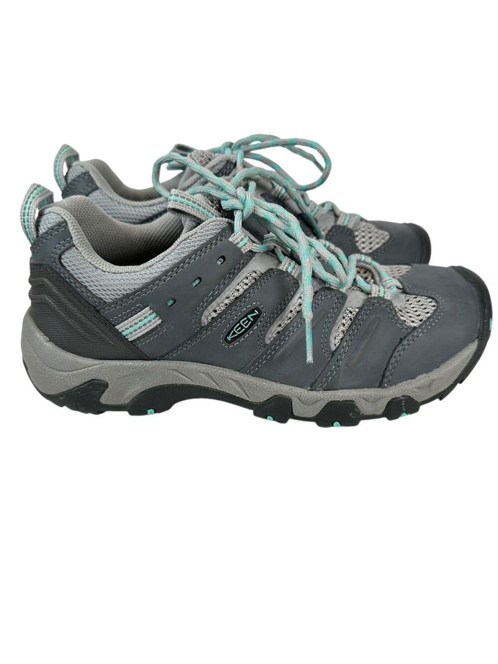 Keen Koven Gray Hiking Shoes Size 7.5 Trailcore Outdoor Adventure Comfort